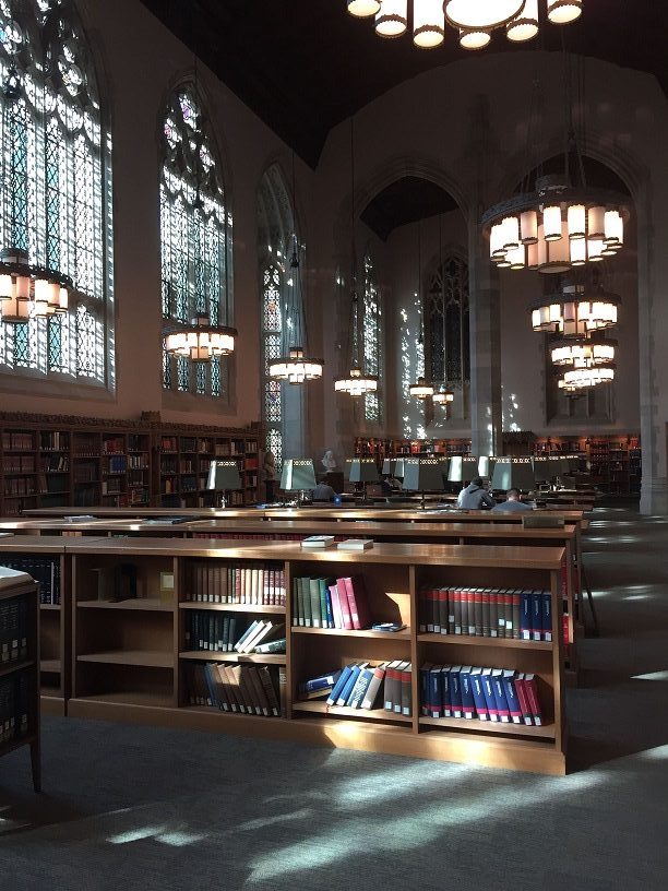 Reading Room, Sterling Memorial Library
